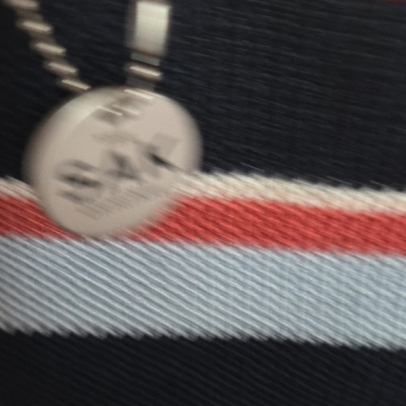 The Sak Striped Knit Tote - Red, Black, Blue - Picture 3 of 8